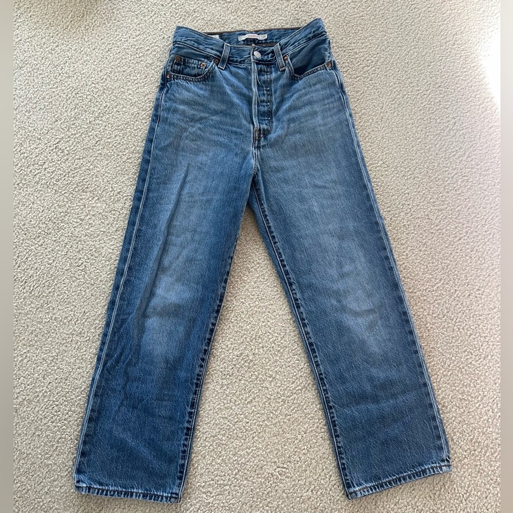 Levi's Ribcage Straight Ankle Womens Jeans
